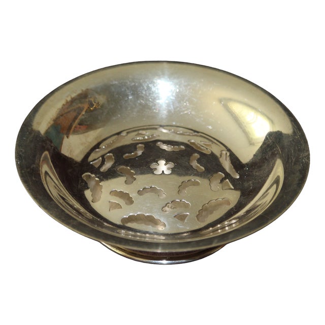 Vintage Silver Butter Curler Press, 1950s For Sale