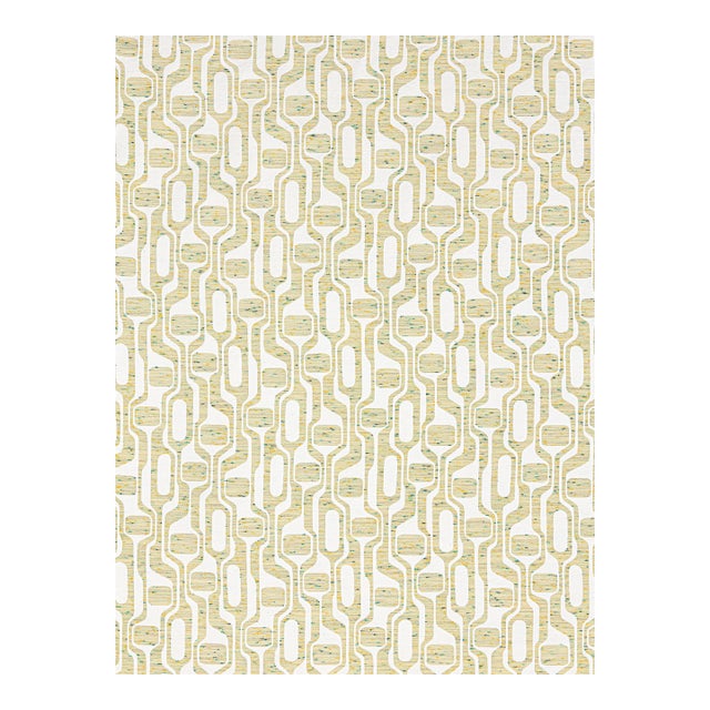 The House of Scalamandré Telly Fabric, Key Lime For Sale