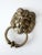Vintage Brass Lion Door Knocker For Sale - Image 9 of 10