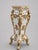 Cream Late 20c Italian Baroque Cream Gold Pedestals - Pair For Sale - Image 8 of 18