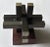 The Austin Enterprises Interlocking Aluminum & Rosewood Burr Puzzle is a highly collectible piece of mid-century modernist...