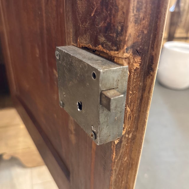 Shabby Chic Antique French Louis Philippe Bleached Buffet For Sale - Image 3 of 9