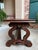 Brown Antique French Coffee Table Carved Oak Bench Baroque Window Hall Seat C1900. For Sale - Image 8 of 18
