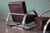 Ralph Lauren Vintage Pair of Ralph Lauren Hudson St Lounge Chairs in Leather and Stainless Steel For Sale - Image 4 of 11