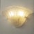 Fan-Shaped Wall Light in Silk-Colored Murano Glass, Italy, 1990s For Sale - Image 6 of 12