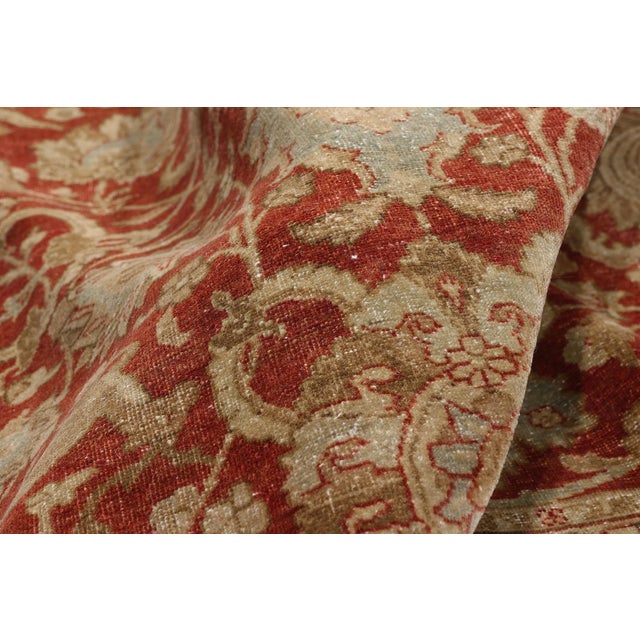 Antique Persian Tabriz Rug, 09'05 X 12'07 For Sale In Dallas - Image 6 of 10