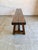 Brown Italian Oak Bench, 1940s For Sale - Image 8 of 14
