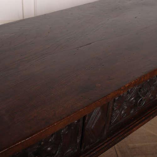 Wood 18th Century Spanish Console Table For Sale - Image 7 of 9