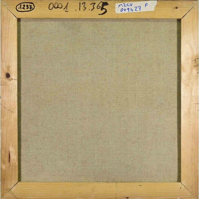 Modern Franco Marzilli, View of Saint Peter (Rome), Oil Painting, 1970s For Sale - Image 3 of 5