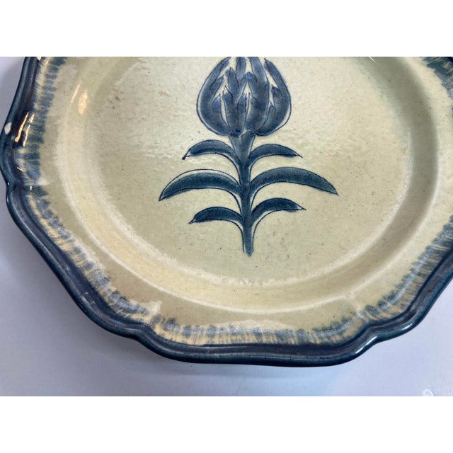 Baldelli Italian Ceramic Decorative Plate For Sale - Image 4 of 11