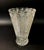 Mid-Century Modern Mid-Century Cut Crystal Trumpet Vase in the style of Baccarat, 1940s For Sale - Image 3 of 9