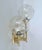 Large Vintage Glass Sconce from Sciolari For Sale - Image 6 of 18