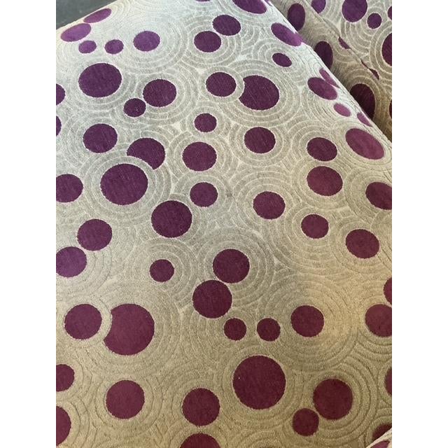 Magenta Vintage Italian Biomorphic Sectional Sofa For Sale - Image 8 of 12