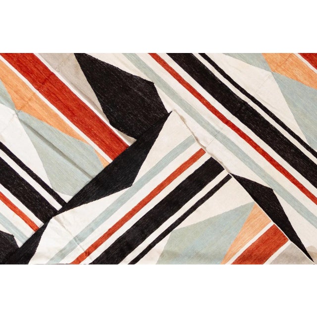 Contemporary 21st Century Modern Kilim Rug For Sale - Image 3 of 10