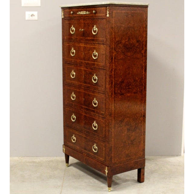 19th Century Napoleon III Weekly Chest of Drawers For Sale - Image 3 of 18