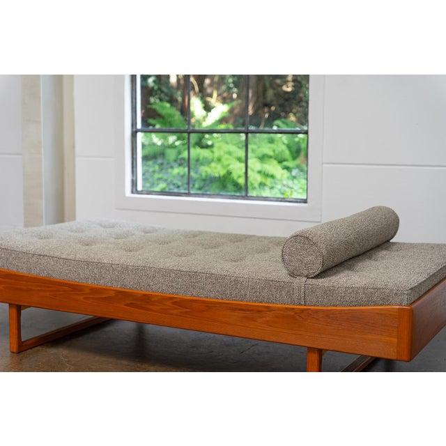 Wood Large Teak Daybed by Bernhard Pedersen & Søn, 1970s For Sale - Image 7 of 16