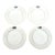 Vintage Porcelain Fornasetti/Rosenthal Medusa Desert or Salad Plates, Set of 4 For Sale