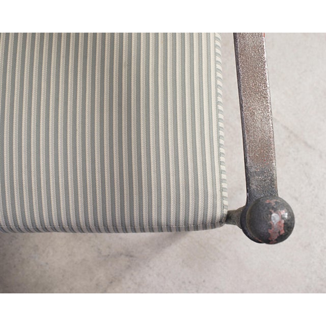 Set of Four Michael Taylor Montecito Garden Dining Armchairs For Sale - Image 9 of 18