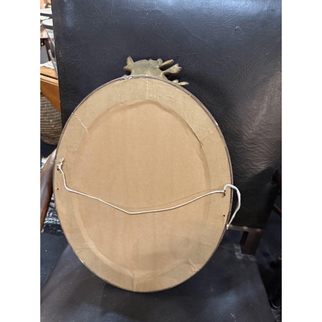 Wooden Frame and Gilded Stucco, 1920s For Sale - Image 4 of 5