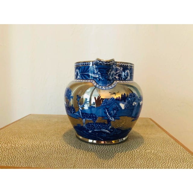 English 1940s Wedgewood Fallow Deer Pitcher For Sale - Image 3 of 8