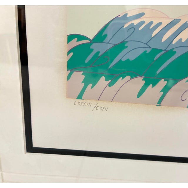 Art Deco Erte - Fantasia - 40x 30 Framed Serigraph- #Lxxxiii of CXXV Edition For Sale - Image 3 of 3