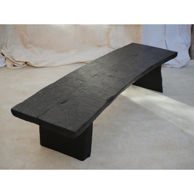 Burnt Oak Coffee Table by Atelier bloam For Sale - Image 9 of 9
