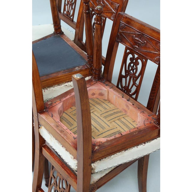 Directoire Dining Chairs, Set of 6 For Sale - Image 12 of 15