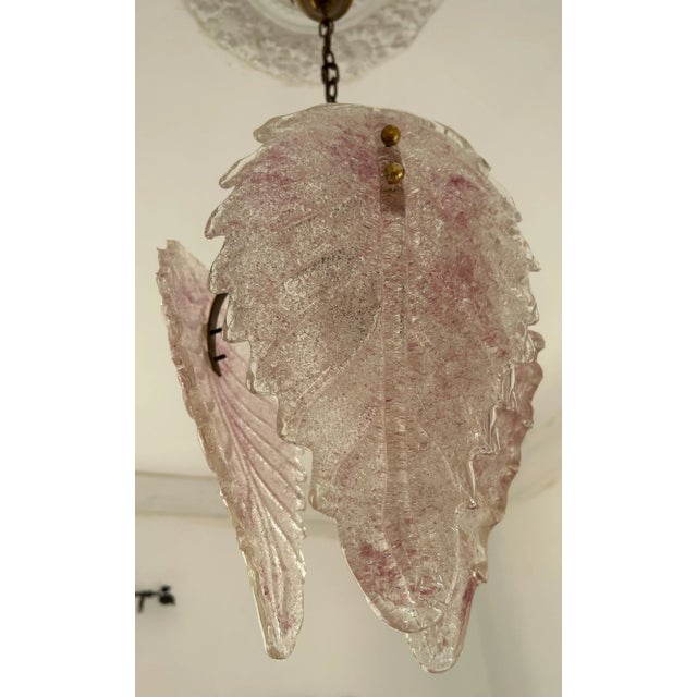 1980s Murano Rose Bud Chandelier, 1980s For Sale - Image 5 of 11