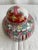 Classic Chinoiserie Tung Fong Ginger Jar in Famille Rose pattern, with lid. The painting depicts four people on two sides...