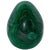 Midcentury Green Malachite Egg For Sale