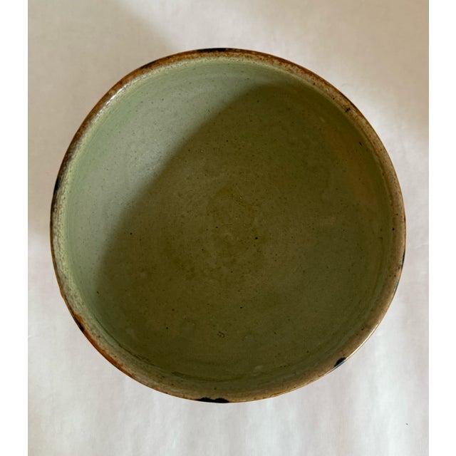 Mid 20th Century Handmade Bowl With Decorative Design For Sale - Image 5 of 6