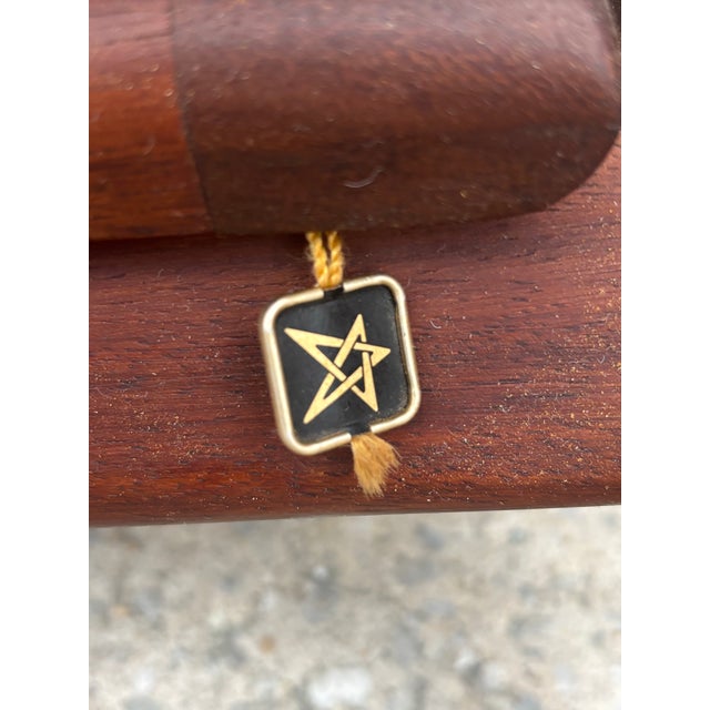 1960s Pair Dutch Open Armchairs “ the Knot” For Sale - Image 10 of 11