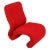 Swedish Modern Red Wool Ribbon Chair For Sale - Image 9 of 9