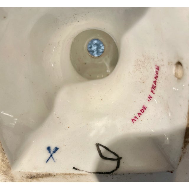 Caen Paris 1798-1808 Porcelain Table Lamp For Sale - Image 10 of 12