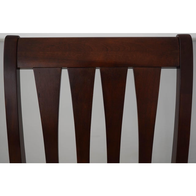2000 - 2009 Set of 6 Ethan Allen Avenue Collection Dining Chairs For Sale - Image 5 of 18