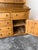 Tan Antique Victorian Pine Hutch With Brass Knobs | Kitchen Dresser For Sale - Image 8 of 8