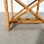 70's Rattan Wrapped McGuire Style Director's Chairs - Set of 4 For Sale - Image 9 of 9