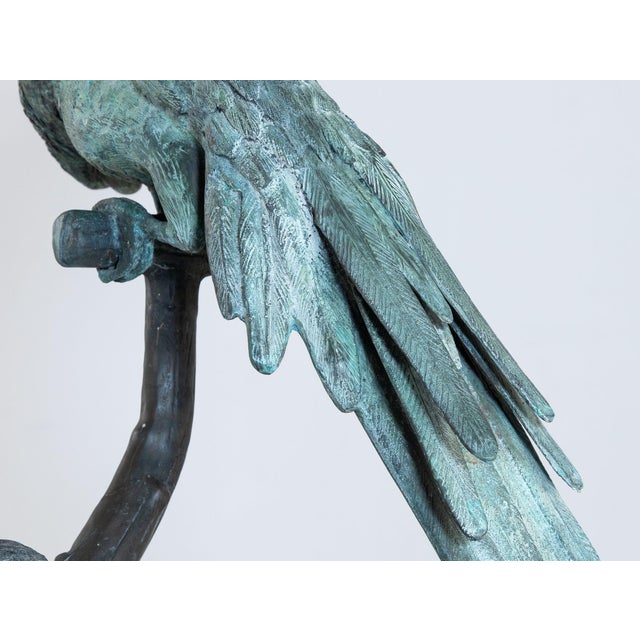 Bronze Sculpture of Three Parrots, Italy Mid 20th C. For Sale In New York - Image 6 of 18