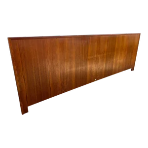 Arne Vodder for Falster Danish Modern Teak King or Queen Headboard