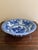Chinoiserie Late 20th Century Chinoiserie Blue and White Porcelain Large Decorative Bowl For Sale - Image 3 of 9