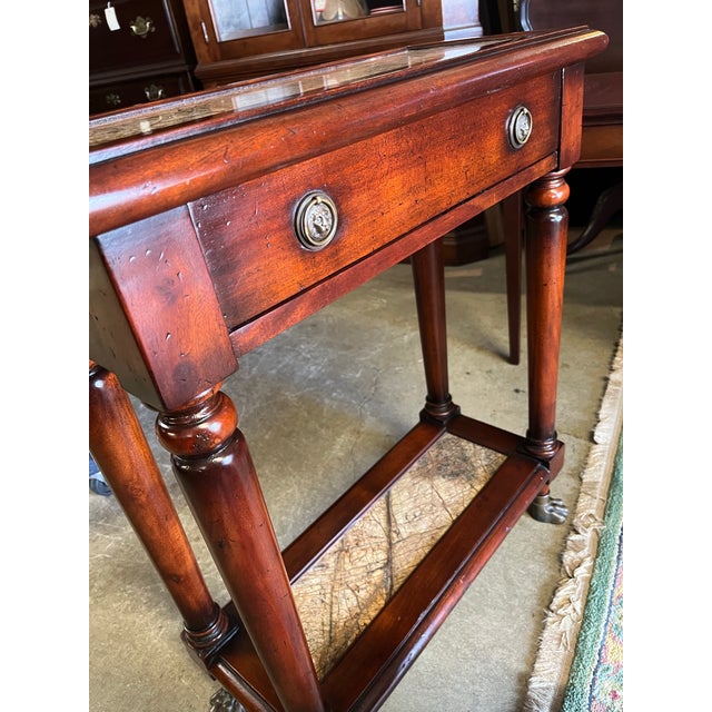 Morgan Hill Theodore Alexander Marble-Top Console. For Sale - Image 12 of 12