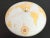Mid Century World Map Flush Light For Sale - Image 10 of 18