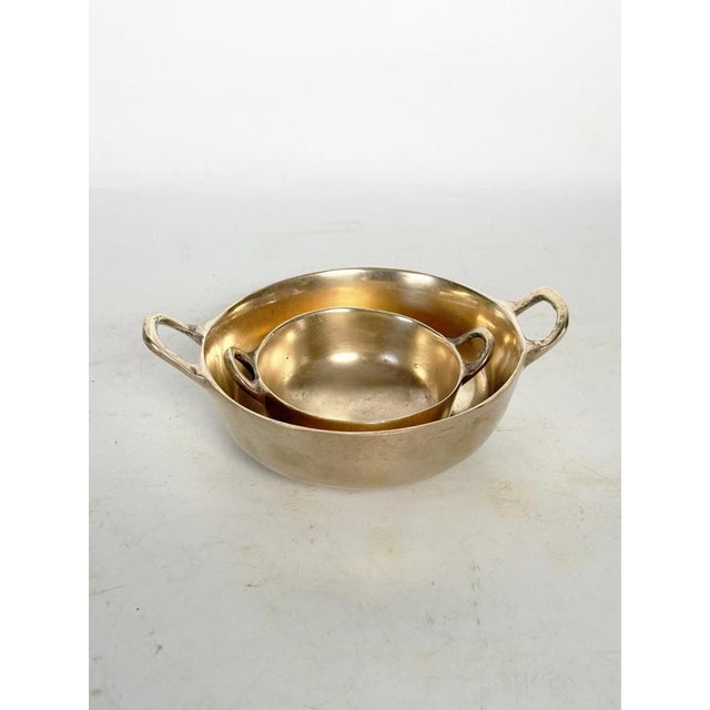 Vintage Brass Trinket Trays, 1950, Set of 2 For Sale - Image 9 of 11