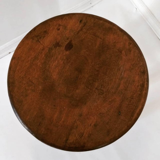 Vintage Farm Pine Bar Stool Chairish