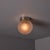 1950s Mauri Almari Model EA 11 Glass and Metal Wall or Ceiling Lamp for Itsu Produced in Finland in the early 1950s and in...