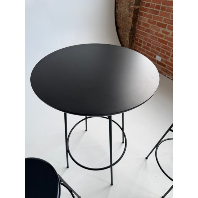 Afteroom by Menu Design for Audo Copenhagen Bar Table and Bar Chairs - Set of 3 For Sale In Dallas - Image 6 of 17