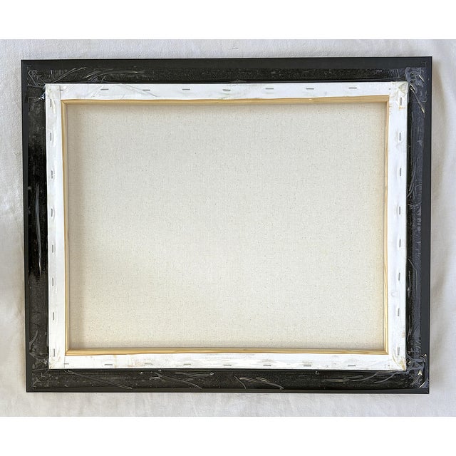 Original Signed and Framed Primitive Outsider Art Acrylic on Canvas by Ernie Faragoi (Florida, Present Day) For Sale - Image 11 of 12