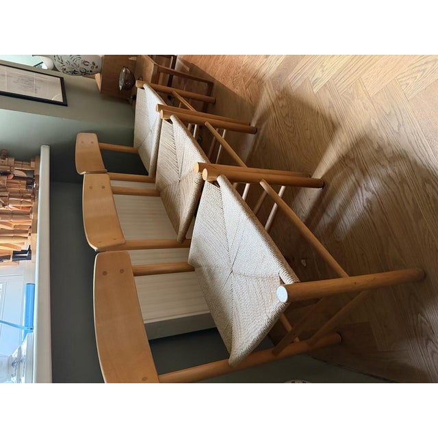 Model J39 Dining Chairs by Børge Mogensen for FDB, Set of 6 For Sale - Image 5 of 6