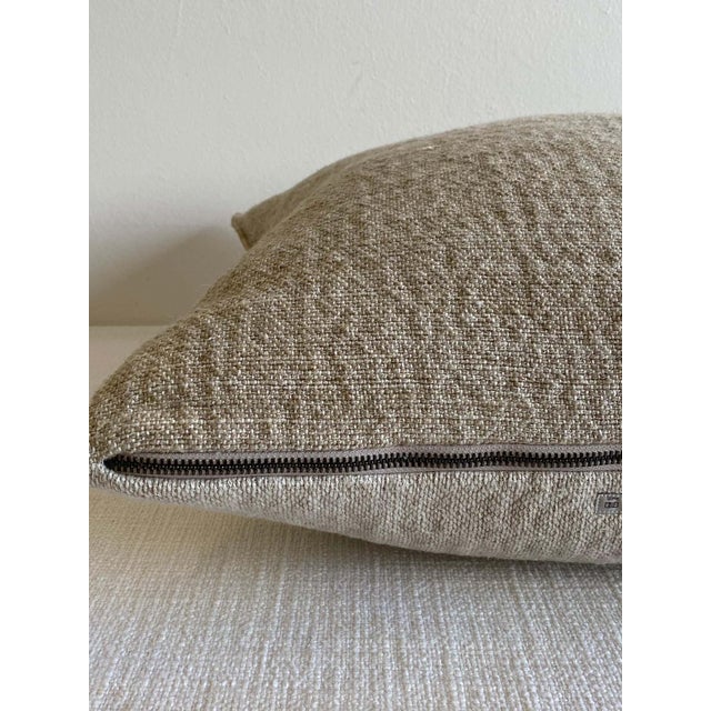 Nomade French Linen Accent Pillow For Sale In Los Angeles - Image 6 of 6