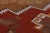 Turkish 1970s Vintage Handmade Wool Cotton Red Crimson Runner Rug For Sale - Image 3 of 11